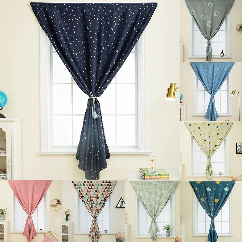 Rideau Velcro Fenêtre Auto-Adhésif Occultant Pour Décoration Maison Chambre Et Salon