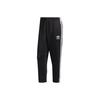 Originals Trefoil Classic Three-Stripe Relaxed Straight-Leg Casual Sports Pants Men Bottoms Black DN8039