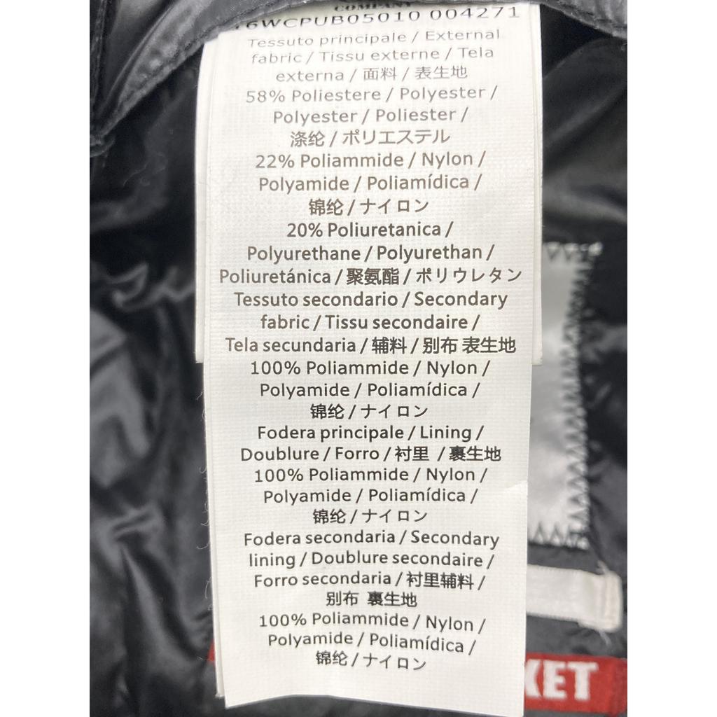 C.P.COMPANY 16WCPUB05010 GOGGLE Light Down Jacket Jacket 46 blackUsed