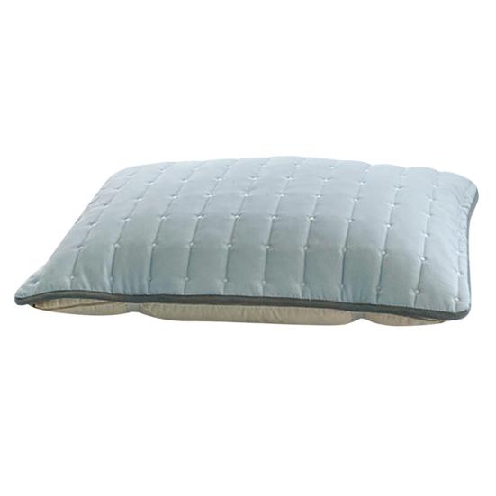 Pillow Protector with Elastic Bands Travel Pillow Cover Anti-slip Quilted Waffle Pillowcase Protect from Dust Sweat And Stain for Dorm Home Bedroom