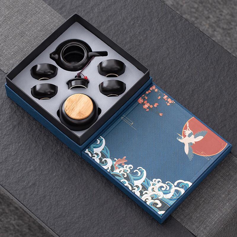 Minimalist Ceramic Kung Fu Tea Set