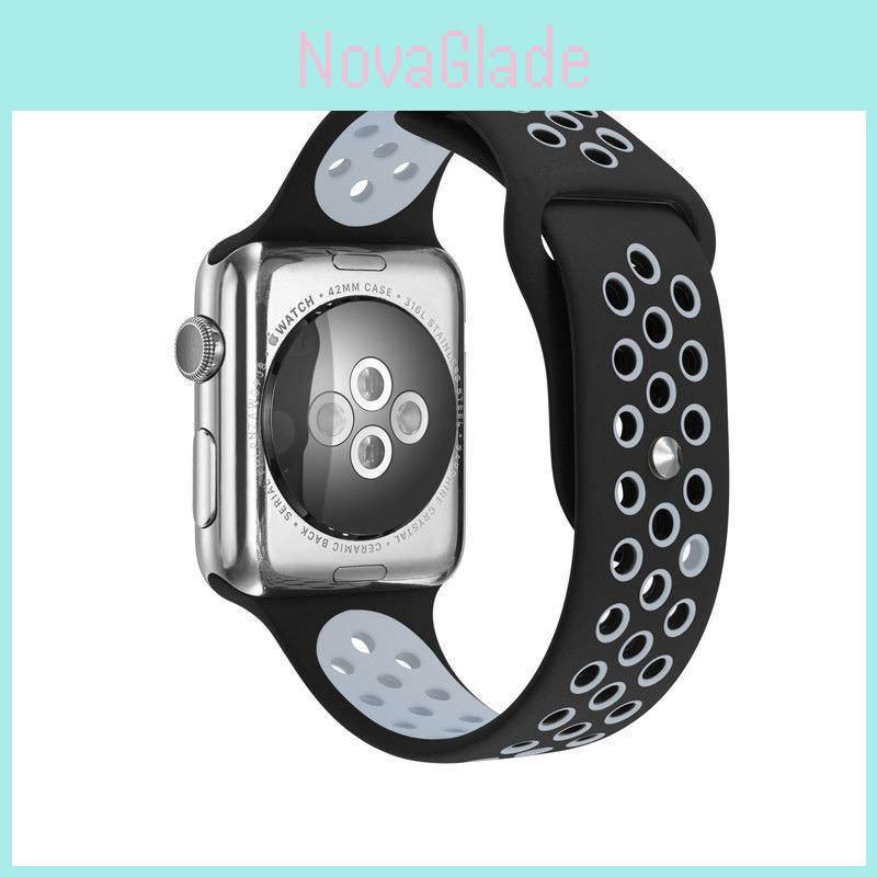 Sports Replacement Silicone Strap Watch Band For Apple Watch Iwatch 42mm 38mm