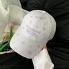 Women Flower Print Baseball Cap Letter Embroidery Summer Adjustable Sun Hat Casual Outdoor Girl Sunshade Duck Tongue Cap