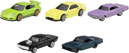 HOT WHEELS FAST AND FURIOUS 5-PACK JDR19