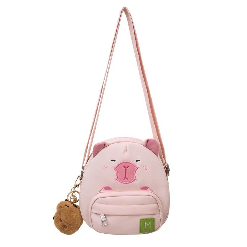 Ins neue Kapibara Umhängetasche süßes Mädchen Studentin ausgehen Aufbewahrungstasche Cartoon Capybara Reißverschluss Rucksack