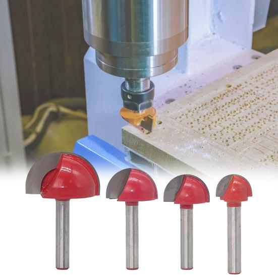 

Yousheng 1 комплект, деревообрабатывающий инструмент с хвостовиком 6 мм, хорошая твердость, анти-отдача, твердосплавная фреза с круглой канавкой для плотника