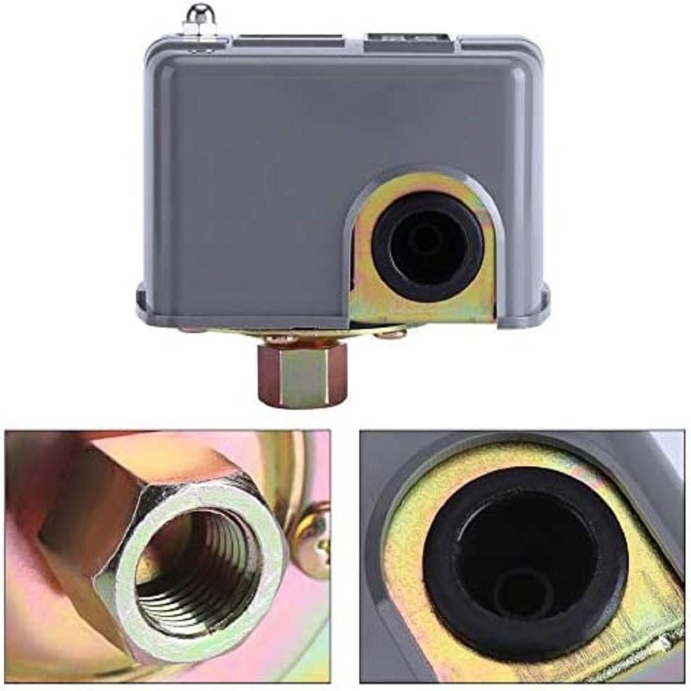 New 40 - 60 PSI Water Pump Pressure Control Switch Adjustable Double Spring Pole