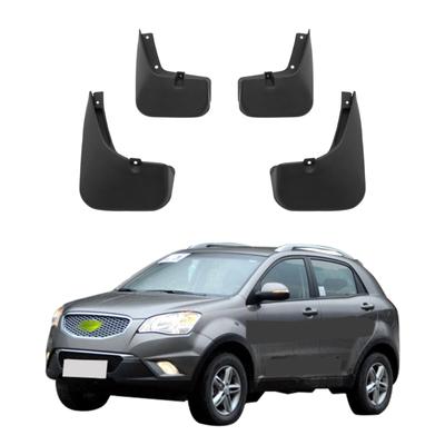 4 ΤΕΜ Προστατευτικά Λάσπης Συμβατά με SsangYong Korando / New Actyon 2011 2012 2013 2014 2015 (C200)