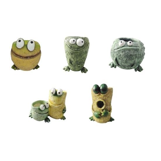 Animal Plant Pot, Animal-Shaped Resin Planter, Weather Resistant Matte Texture Plant Container for Outdoor Indoor Decor