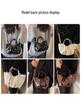 2025 Autumn French Pleated Cloud Bag: New Fashion Textured Casual Handbag & Crossbody