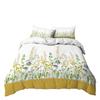 Small Fresh Floral Kit 3D Digital Printing Quilt Cover Bedding Flower Three-Piece Set