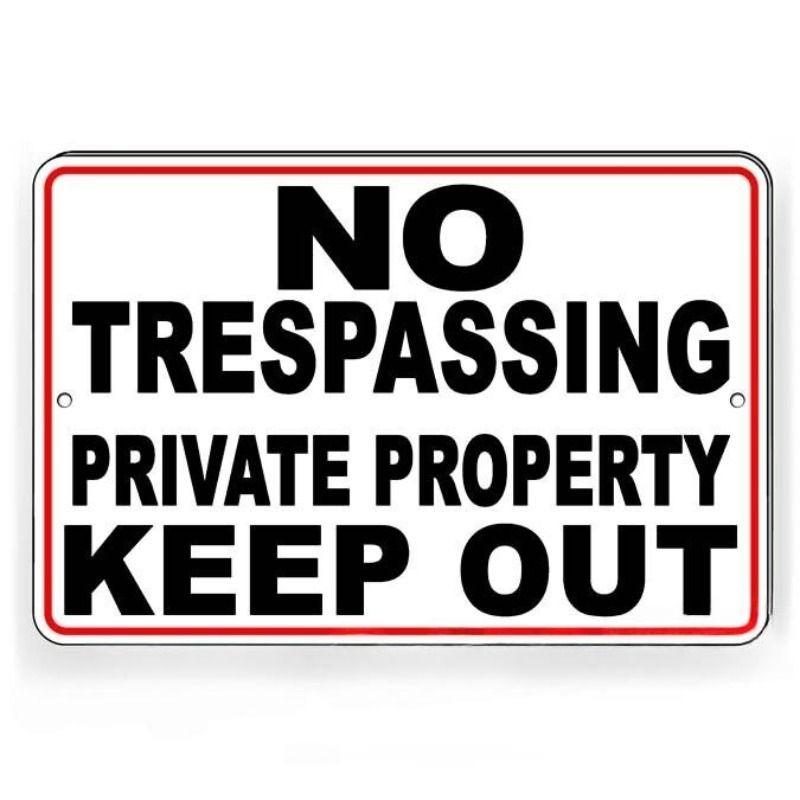 Warning Sign Metal Wall Panel for Garage Studio Cladding