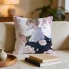 NNatSUmes Book of Friends Anime Cushion Cover Short Plush Pillowcase for Bed Sofa Carwashable