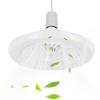 Modern Ceiling Fan With Remote Control Lighting Lamp E27 Converter Base For Bedroom And Living Room Smart Ceiling Fan Lam