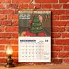Worm 2026 Calendar, An Interesting Calendar, New Year's Happy Christmas Gift, Desktop Calendar Ornament