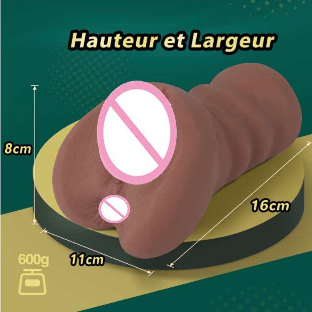 AJ50 Qianhui Male Dual-Channel Masturbation Exerciser - Popular Adult Sex Toy