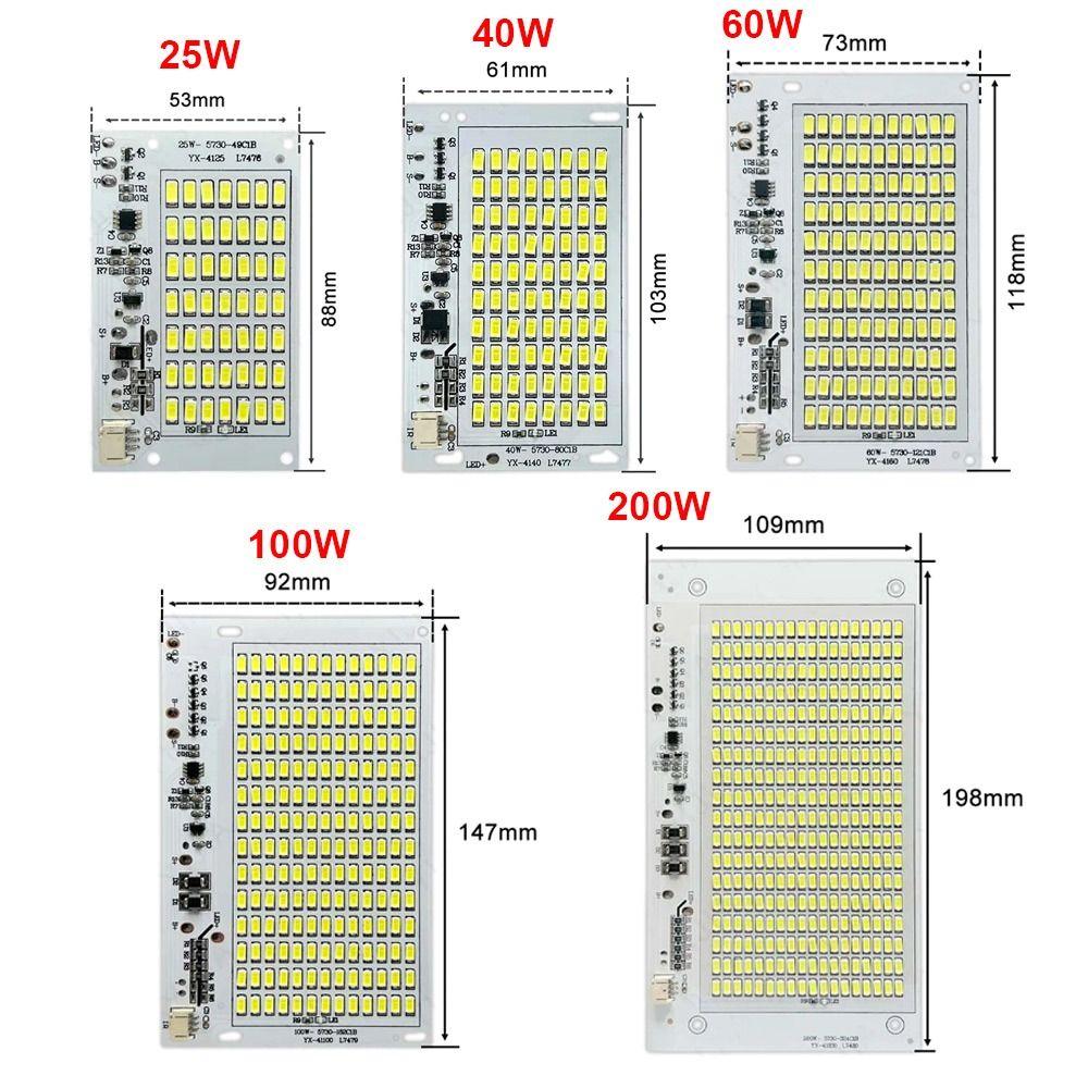 1Pcs SMD5730 LED Solar Light Board Remote Control Floodlight  For Outdoor Garden Lamp