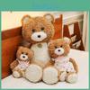 Plush Bear Teddy Toy Stuffed Animal Doll Cartoon Decorations Kids Gift Cute