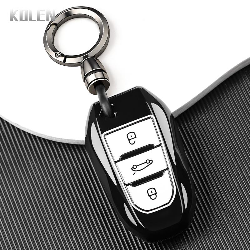 New Tpu Car Key Case Cover For Peugeot 2008 3008 4008 5008 308 408 508 Citroen C1 C2 C4 C6 C3-Xr Picasso Grand Ds3 Ds5 Protector