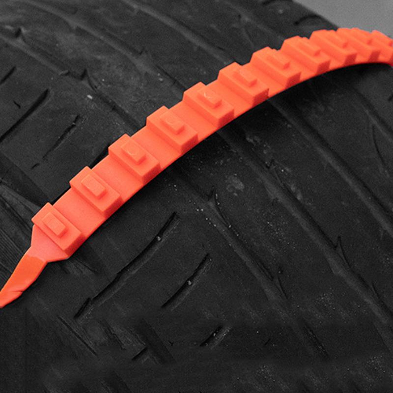 1/10Pcs Car Tire Chain for Winter Tire Wheels Anti Slip Snow Chains for Car Winter Outdoor Anti Skid Tyre Snow Chains Cable Belt
