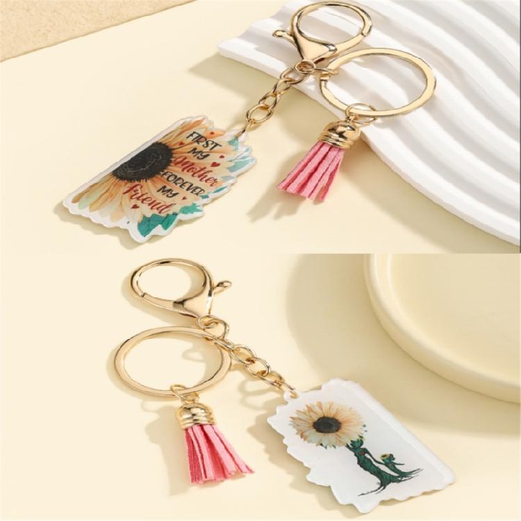 Mother's Day Pendant Keychain Backpacks Charm Key Holder Handbag Charm for Purses Backpacks Keyring Decoration