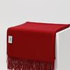 RECLOW MILD Plain Muffler BURGUNDY