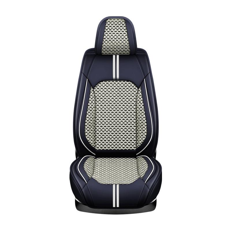 

Кожаная подушка на сиденье автомобиля Qingfeng – всесезонный чехол для лета, салон в стиле «нет ред». 111