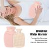 PVC Hot Water Bag with Soft Plush Cover Leakproof Winter Warm Bed Warmer Water Bag 1000ml
