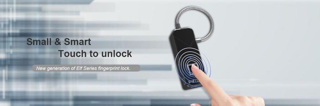 Smart Fingerprint Digital Padlock ZH-FL-S2