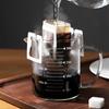 350/500 ml Glasmessbecher Milchkaffeemessbecher Glasbecher Flüssigkeitsmessbecher Becher mit Skala Küchenmesswerkzeuge