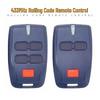 433MHz Rolling Code Remote for BFT MITTO Garage Door Opener.