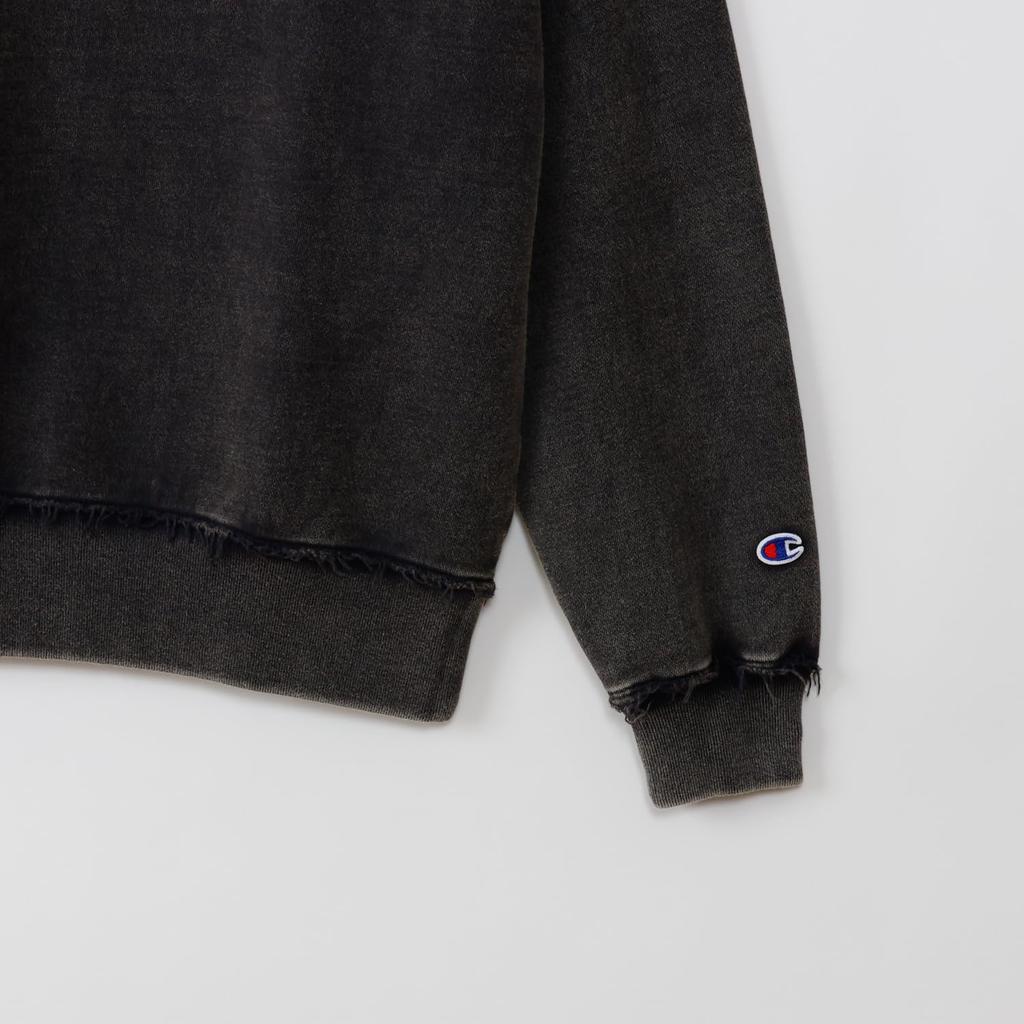 Champion Long Sleeve Brushed Relax Crew Neck Sweatshirt, 100% Cotton, USA, Lining, Fit, Sweatshirt, CW-C014-055-M