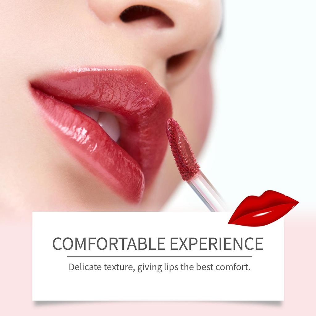 EELHOPE Moisturizing, Long-Lasting, Non-Transfer Lip Glaze