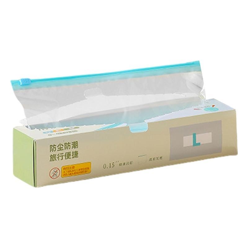 652F 20pcs Sturdy Plastic Storage Bags for Household Use and Odor Prevention