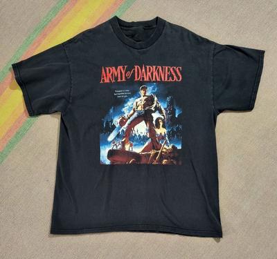 NEW Army of Darkness 1993 Shirt Horror Movie Promo Tee Size S-5XL Fanmade Unisex T-Shirt Graphic Tee