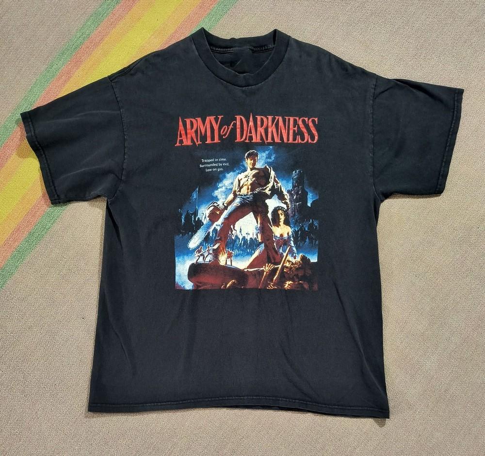 NOVÉ tričko Army of Darkness 1993 Hororový film Promo tričko Velikost S-5XL Fanouškovské Unisex tričko