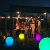 Large Led Balloon Inflatable Luminous Toy Blow Up Beach Large Waterproof For Water Pool Party Outdoor Balloons Garden  Led