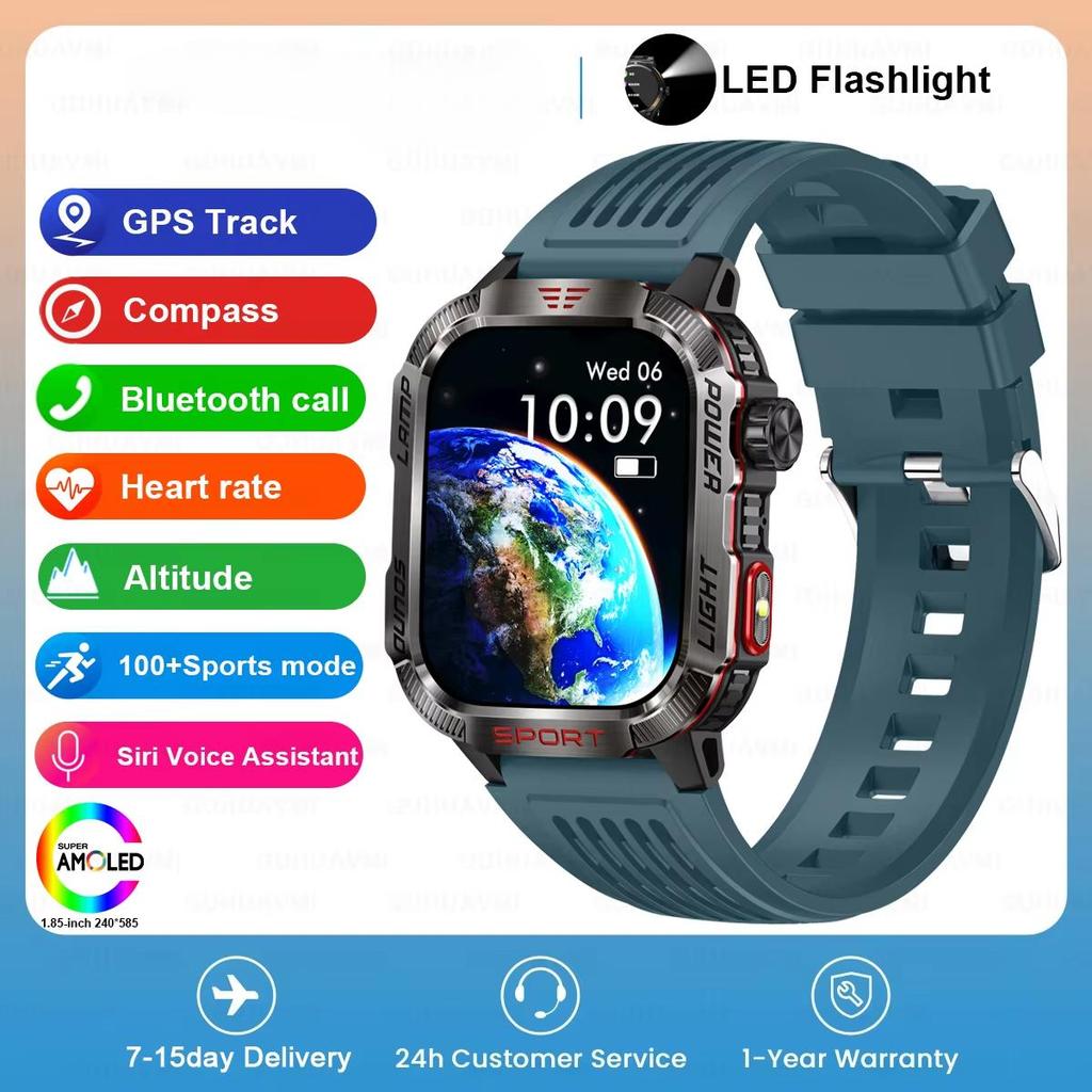 2025 New GPS Outdoor Professional Sports Smart Watch Men Women Heart Rate BT Call 3ATM Waterproof Swimming Fitness Smartwatches