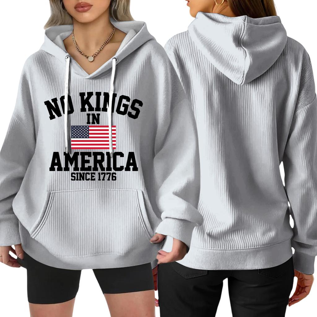 Women's Fashion Casual Long Sleeve Loose Printed Pullover Sports Long Sleeve Sweatshirt