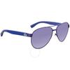 Lacoste Purple Pilot Unisex Sunglasses L185s 424 60