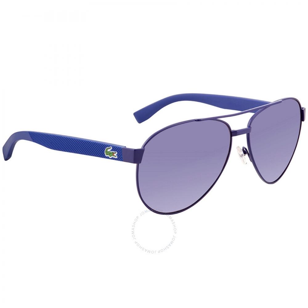 Lacoste Purple Pilot Unisex Sunglasses L185s 424 60