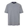 Jack Wills Mens Striped Crew Neck Regular T-Shirt
