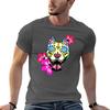 Slobbering Pit Bull Day Of The Dead Sugar Skull Pitbull Dog Tshirt T Shirts For Unisex Graphic Tees T Shirts Cotton 100 Tshirt