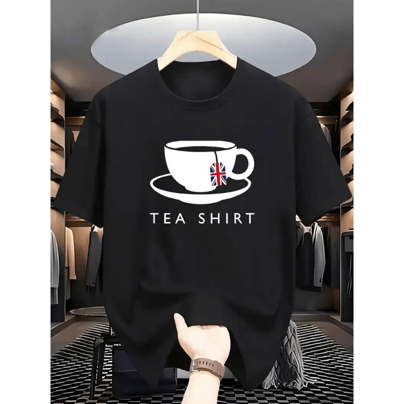 European sizes Halloween Men s fashion printed T-shirt summer short-sleeved top S