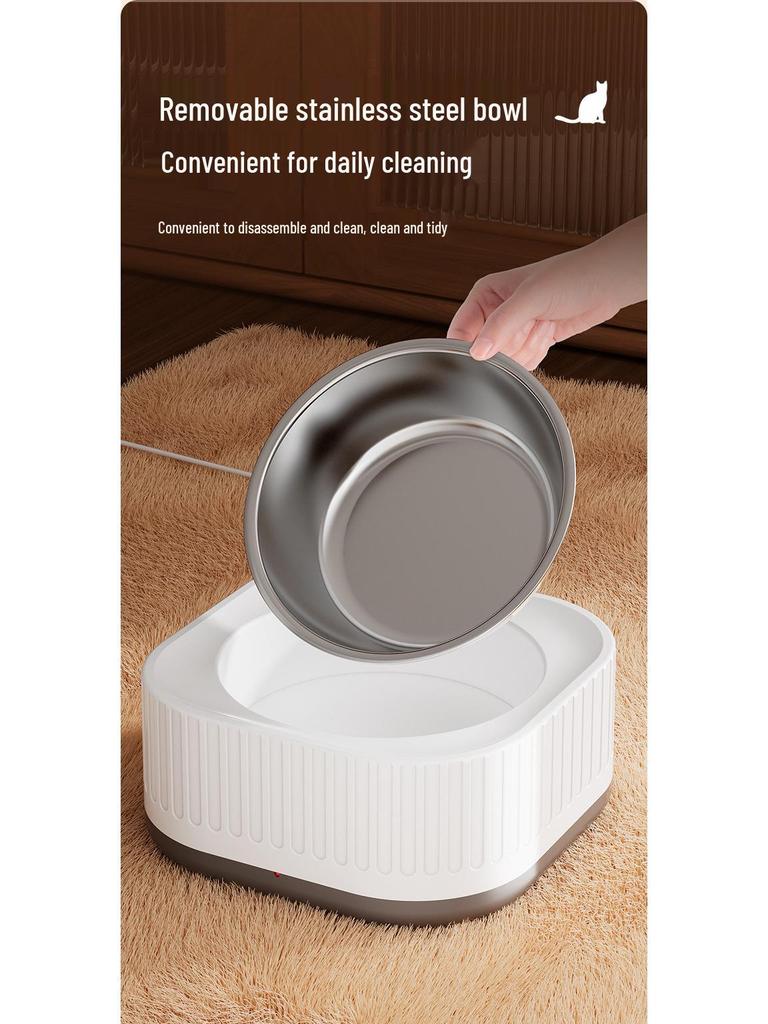 Cat & Dog Heated Water Dispenser: Constant Temperature Pet Fountain and Yogurt Maker