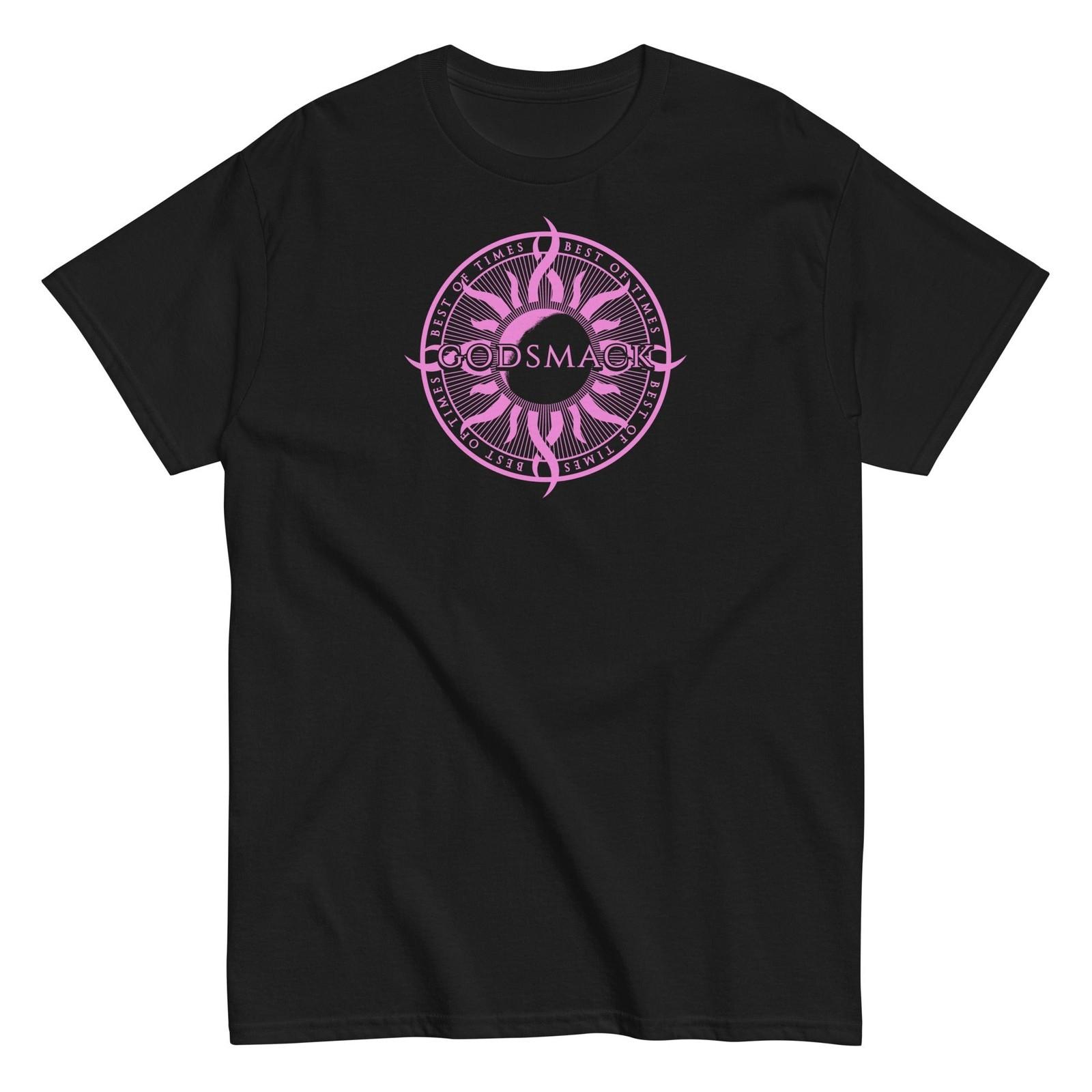 MerchMoment Godsmack Pink Godsmack Compass T-Shirt T-Shirt Black New M