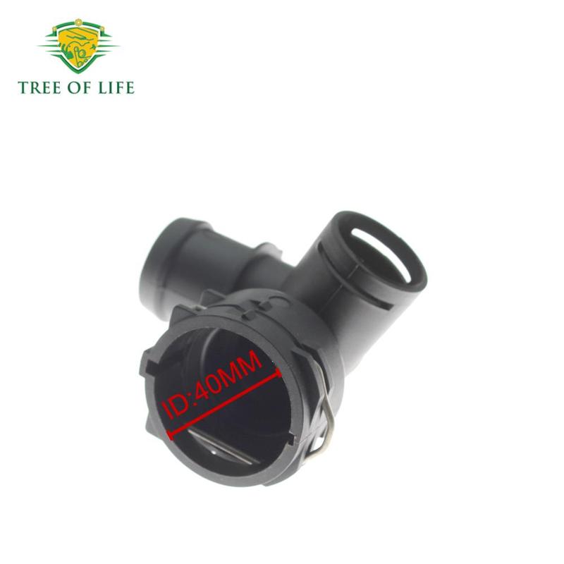 Engine Coolant Cooling Hose Connector For Skoda Karoq Kodiaq Octavia A7 Superb Yeti Seat Leon 5QD122291E 5Q0122291AK 2510104501