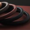 For Cars Universal Leather Steering Wheel Cover Four Seasons Luxurious Popular Style Interior Modification Steering Wheel Cover
