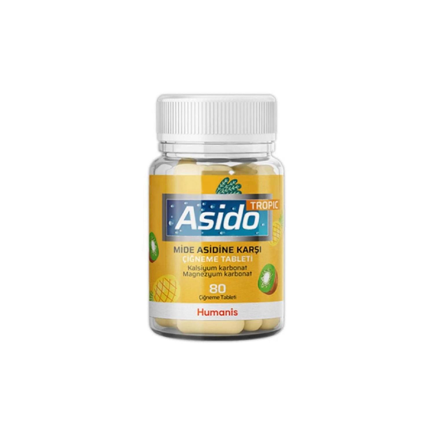 

Acido Tropic 80 Chewing Tablet