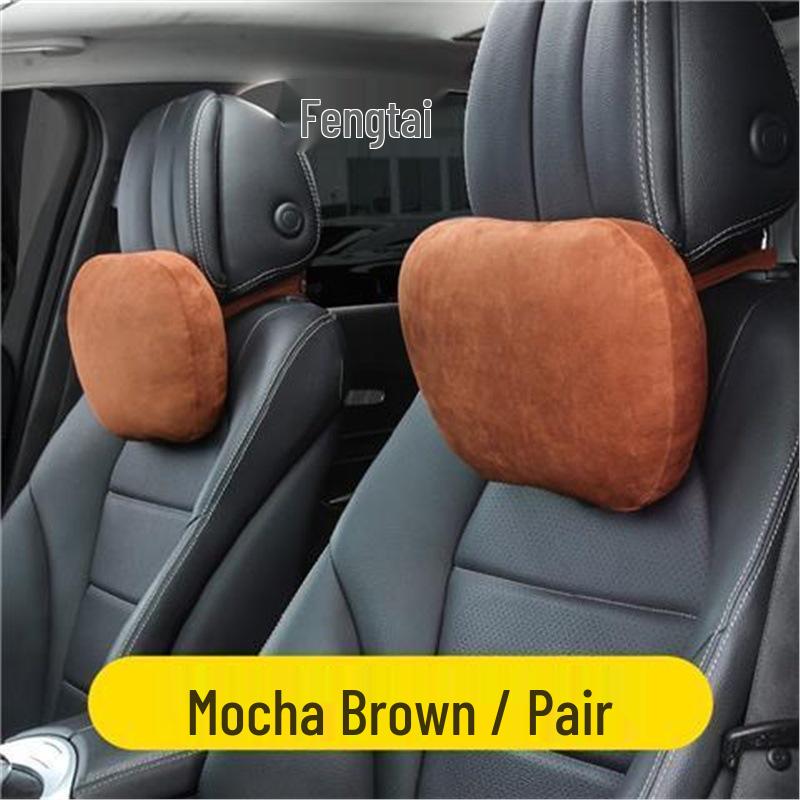 

Elegantly designed neck support pillows for Maybach and Mercedes-Benz S-Class headrests and car seat backrests.